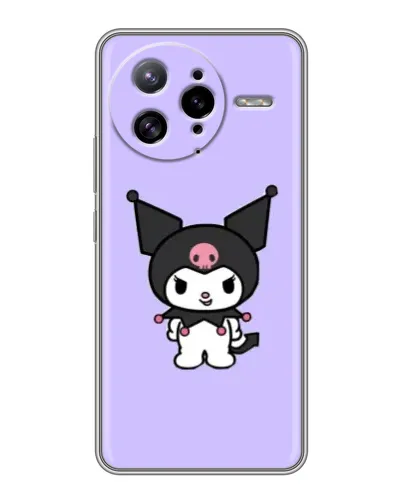 Чехол для Xiaomi POCO F7 Ultra с картинкой «Kuromi — нежный фиолетовый»