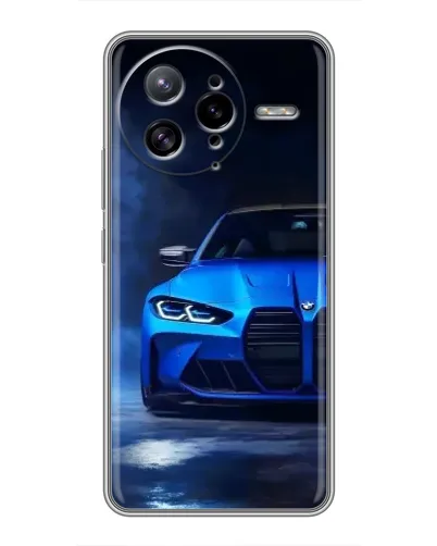 Чехол для Xiaomi POCO F7 Ultra с картинкой «Голубая BMW M4» Чехол для Xiaomi POCO F7 Ultra с картинкой «Голубая BMW M4»