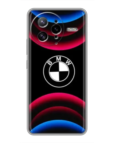 Чехол для Xiaomi POCO F7 Ultra с картинкой «Логотип BMW и неоновые дуги» Чехол для Xiaomi POCO F7 Ultra с картинкой «Логотип BMW и неоновые дуги»