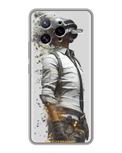 Чехол для Xiaomi POCO F7 Ultra с картинкой «PUBG — боец в пыли»