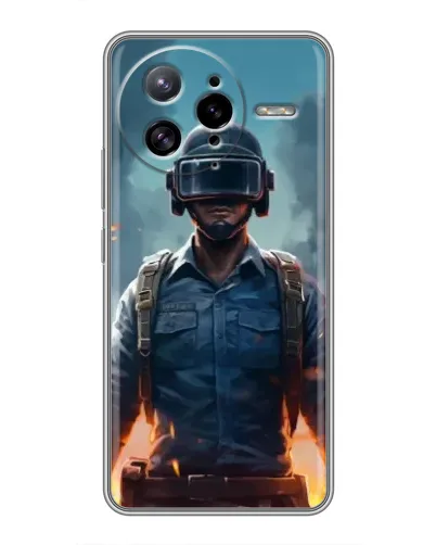 Чехол для Xiaomi POCO F7 Ultra с картинкой «PUBG — реалистичный герой»