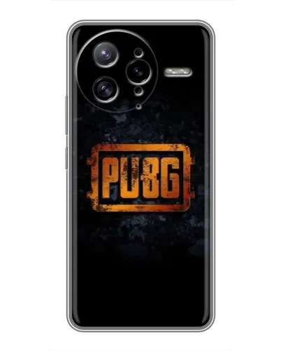 Чехол для Xiaomi POCO F7 Ultra с картинкой «PUBG — золотой логотип»