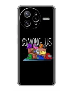 Чехол для Xiaomi POCO F7 Ultra с картинкой «Логотип Among Us»