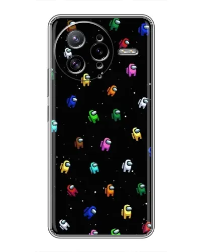 Чехол для Xiaomi POCO F7 Ultra с картинкой «Экипаж Among Us»