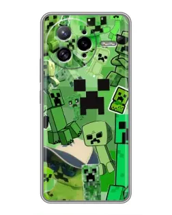 Чехол для Xiaomi POCO F7 Ultra с картинкой «Криперы Minecraft» Чехол для Xiaomi POCO F7 Ultra с картинкой «Криперы Minecraft»