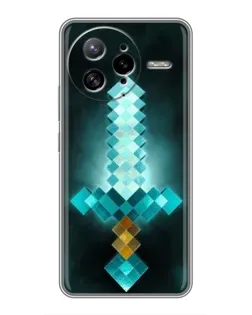 Чехол для Xiaomi POCO F7 Ultra с картинкой «Алмазный меч неон» Чехол для Xiaomi POCO F7 Ultra с картинкой «Алмазный меч неон»