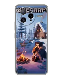 Чехол для Xiaomi POCO F7 Ultra с картинкой «Зимний Minecraft» Чехол для Xiaomi POCO F7 Ultra с картинкой «Зимний Minecraft»