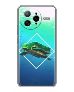 Чехол для Xiaomi POCO F7 Ultra с картинкой «Черепаха Minecraft» Чехол для Xiaomi POCO F7 Ultra с картинкой «Черепаха Minecraft»