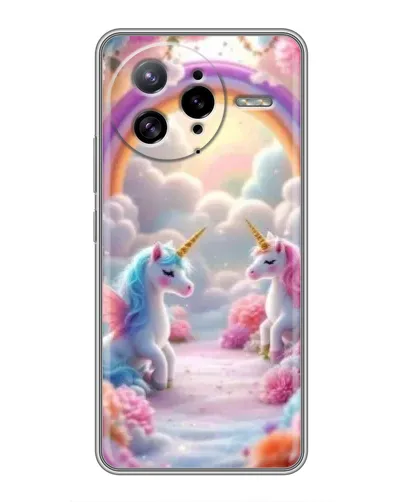 Чехол для Xiaomi POCO F7 Ultra с картинкой «Радуга и единороги» Чехол для Xiaomi POCO F7 Ultra с картинкой «Радуга и единороги»