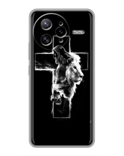 Чехол для Xiaomi POCO F7 Ultra с картинкой «Сияющий крест Jesus»