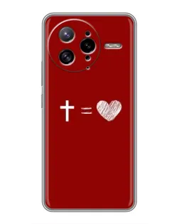 Чехол для Xiaomi POCO F7 Ultra с картинкой «Уравнение любви»