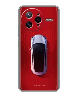 Чохол для Xiaomi POCO F7 Ultra з картинкою «Tesla Top View» Чохол для Xiaomi POCO F7 Ultra з картинкою «Tesla Top View»