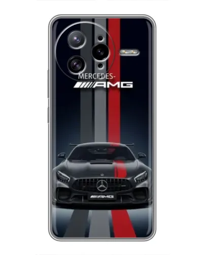 Чехол для Xiaomi POCO F7 Ultra с картинкой «Mercedes — белый карбон» Чехол для Xiaomi POCO F7 Ultra с картинкой «Mercedes — белый карбон»