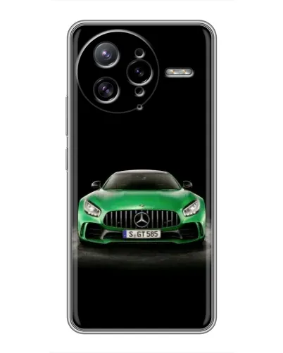 Чехол для Xiaomi POCO F7 Ultra с картинкой «Mercedes — неоновый лого» Чехол для Xiaomi POCO F7 Ultra с картинкой «Mercedes — неоновый лого»