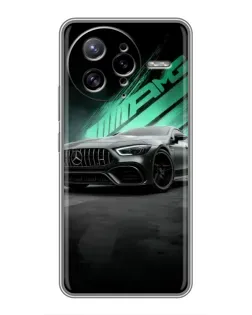 Чехол для Xiaomi POCO F7 Ultra с картинкой «Темный Mercedes AMG»