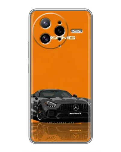Чехол для Xiaomi POCO F7 Ultra с картинкой «Оранжевый Mercedes AMG» Чехол для Xiaomi POCO F7 Ultra с картинкой «Оранжевый Mercedes AMG»
