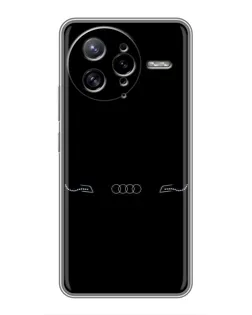 Чохол для Xiaomi POCO F7 Ultra з картинкою «Audi — світловий підпис» Чохол для Xiaomi POCO F7 Ultra з картинкою «Audi — світловий підпис»