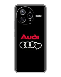 Чохол для Xiaomi POCO F7 Ultra з картинкою «Логотип Audi Heart» Чохол для Xiaomi POCO F7 Ultra з картинкою «Логотип Audi Heart»