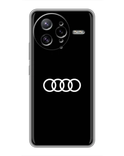 Чехол для Xiaomi POCO F7 Ultra с картинкой «Audi White Logo»