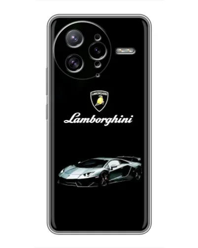 Чехол для Xiaomi POCO F7 Ultra с картинкой «Логотип Lamborghini классика»