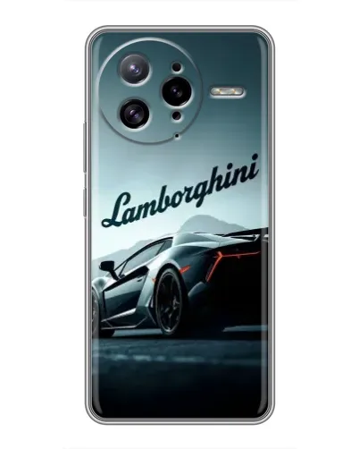 Чехол для Xiaomi POCO F7 Ultra с картинкой «Классическая надпись Lamborghini»