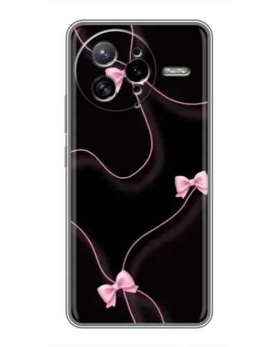 Чехол для Xiaomi POCO F7 Ultra с картинкой «Розовые ленты»