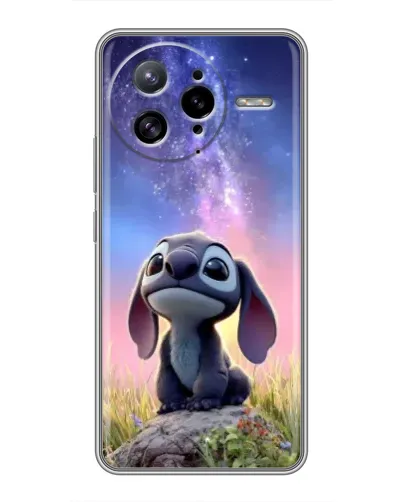 Чехол для Xiaomi POCO F7 Ultra с картинкой «Стич на рассвете»