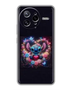 Чехол для Xiaomi POCO F7 Ultra с картинкой «Stitch в цветах» Чехол для Xiaomi POCO F7 Ultra с картинкой «Stitch в цветах»