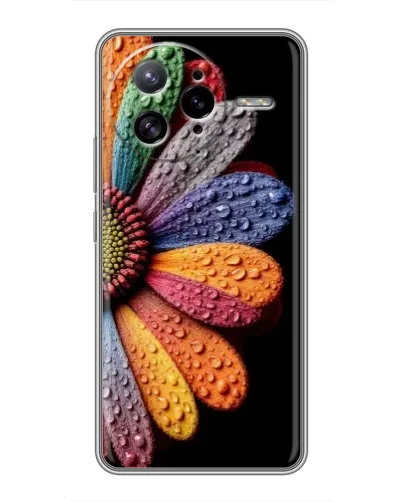 Чехол для Xiaomi POCO F7 Ultra с картинкой «Радужный цветок» Чехол для Xiaomi POCO F7 Ultra с картинкой «Радужный цветок»