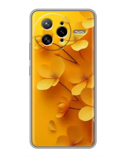 Чехол для Xiaomi POCO F7 Ultra с картинкой «Золотые лепестки» Чехол для Xiaomi POCO F7 Ultra с картинкой «Золотые лепестки»