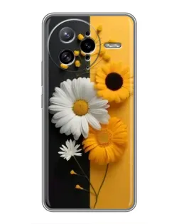 Чехол для Xiaomi POCO F7 Ultra с картинкой «Подсолнух и ромашка» Чехол для Xiaomi POCO F7 Ultra с картинкой «Подсолнух и ромашка»