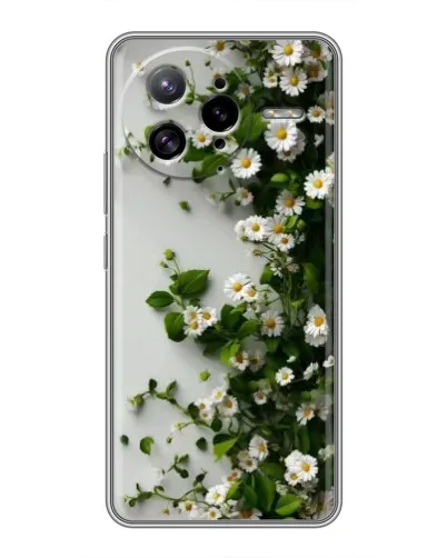 Чехол для Xiaomi POCO F7 Ultra с картинкой «Ветка мелких белых цветов» Чехол для Xiaomi POCO F7 Ultra с картинкой «Ветка мелких белых цветов»