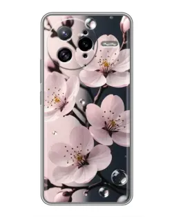 Чехол для Xiaomi POCO F7 Ultra с картинкой «Нежная сакура и капли» Чехол для Xiaomi POCO F7 Ultra с картинкой «Нежная сакура и капли»