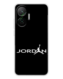 Чехол для Xiaomi POCO F7 с картинкой «Jordan White Logo» Чехол для Xiaomi POCO F7 с картинкой «Jordan White Logo»