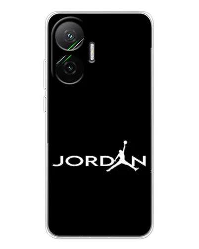 Чехол для Xiaomi POCO F7 с картинкой «Jordan White Logo» Чехол для Xiaomi POCO F7 с картинкой «Jordan White Logo»
