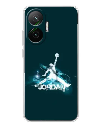Чехол для Xiaomi POCO F7 с картинкой «Jordan Blue Fire» Чехол для Xiaomi POCO F7 с картинкой «Jordan Blue Fire»