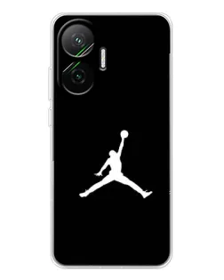 Чехол для Xiaomi POCO F7 с картинкой «Jordan Silhouette» Чехол для Xiaomi POCO F7 с картинкой «Jordan Silhouette»