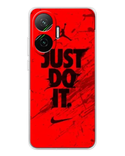 Чехол для Xiaomi POCO F7 с картинкой «Nike Just Do It» Чехол для Xiaomi POCO F7 с картинкой «Nike Just Do It»