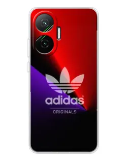 Чехол для Xiaomi POCO F7 с картинкой «Adidas Red Neon»
