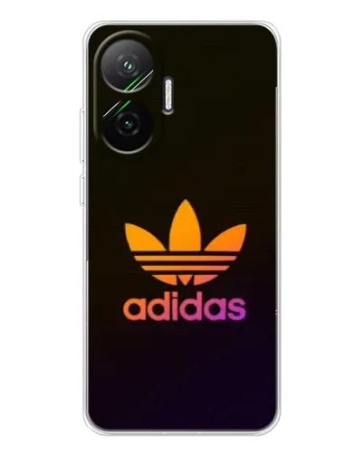Чехол для Xiaomi POCO F7 с картинкой «Градиент Adidas»