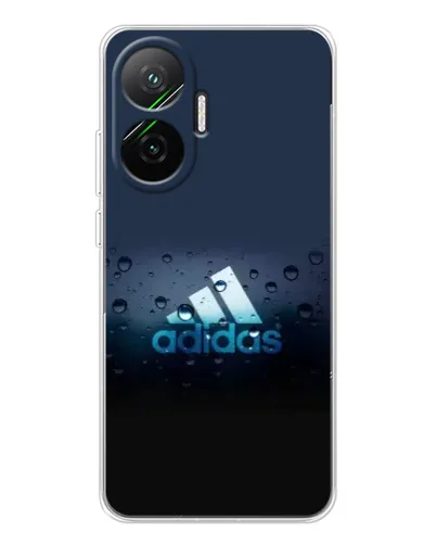 Чехол для Xiaomi POCO F7 с картинкой «Adidas Water Drops»
