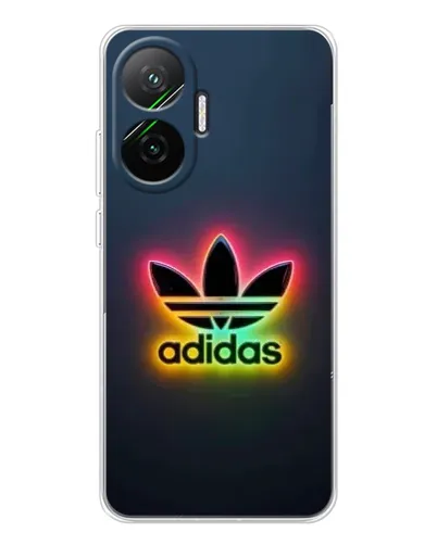Чехол для Xiaomi POCO F7 с картинкой «Неоновый Adidas»