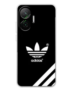 Чехол для Xiaomi POCO F7 с картинкой «Adidas с диагональными полосами»