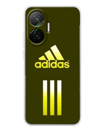 Чехол для Xiaomi POCO F7 с картинкой «Оливковый градиент Adidas»