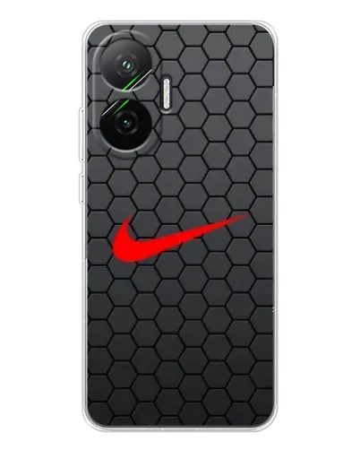 Чохол для Xiaomi POCO F7 з картинкою «Nike — карбонова сітка»