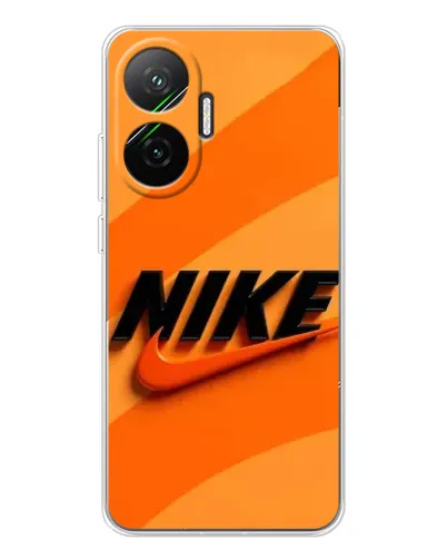 Чохол для Xiaomi POCO F7 з картинкою «Помаранчевий драйв Nike»