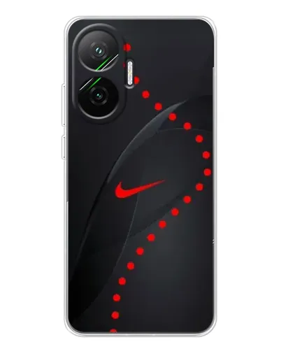 Чохол для Xiaomi POCO F7 з картинкою «Абстрактний дизайн Nike»