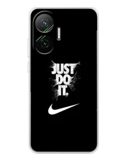 Чохол для Xiaomi POCO F7 з картинкою «Текстовий принт Nike» Чохол для Xiaomi POCO F7 з картинкою «Текстовий принт Nike»
