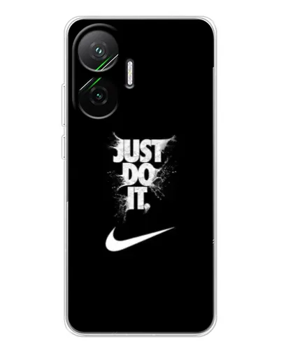 Чохол для Xiaomi POCO F7 з картинкою «Текстовий принт Nike»