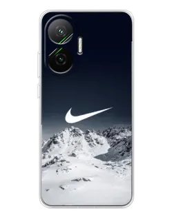 Чохол для Xiaomi POCO F7 з картинкою «Nike — зимові гори» Чохол для Xiaomi POCO F7 з картинкою «Nike — зимові гори»